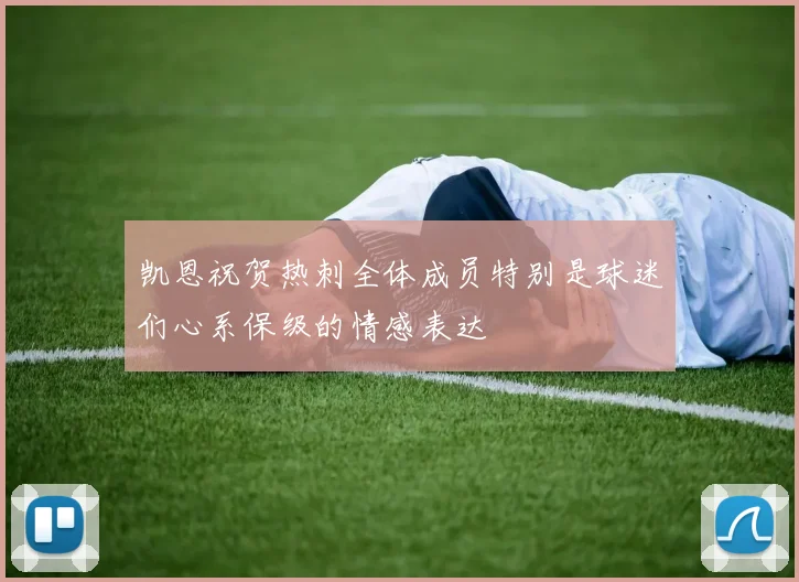 凯恩祝贺热刺全体成员特别是球迷们心系保级的情感表达